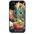 Coque noire taperso pour OnePlus Nord CE5 avec motif dragon ramen 1 protection antichoc personnalisée