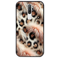 Coque noire taperso pour OPPO A5 A9 2020 avec motif effet fourrure leopard 1 protection antichoc personnalisée