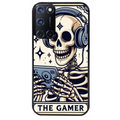 Coque noire taperso pour OPPO Reno 8 LITE avec motif mort gamer protection antichoc personnalisée