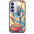 Coque noire taperso pour Redmi 15 4G et 5G avec motif dragon ramen 2 protection antichoc personnalisée