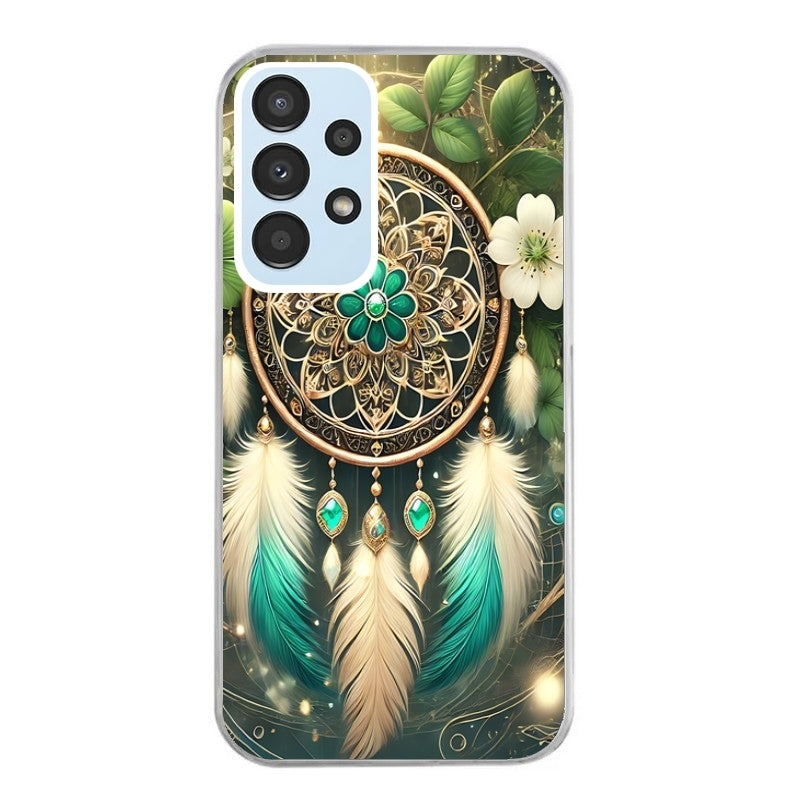 Coque taperso pour Galaxy A13 4G et 5G A23 A53 avec motif dreamcatcher talisman protection antichoc personnalisée