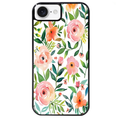 Coque noire taperso pour Iphone 17 17E AIR MAX PRO avec motif fleur des champs protection antichoc personnalisée