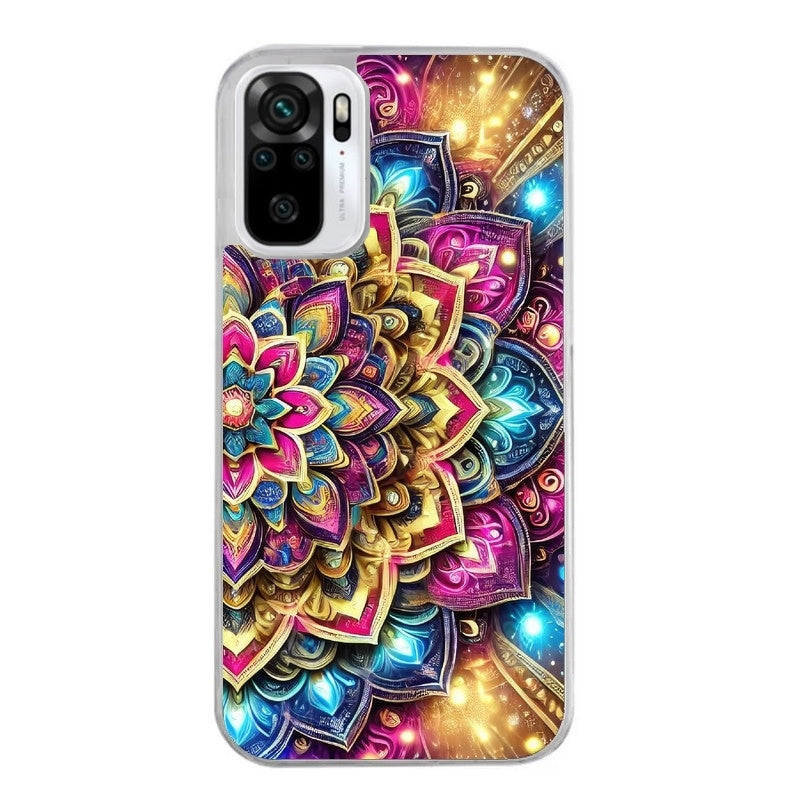 Coque taperso pour Redmi Note 10 4G 5G PRO 10S avec motif mandala 2 protection antichoc personnalisée