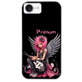 Coque noire taperso pour Iphone 17 17E AIR MAX PRO avec motif fee rock personnalisee protection antichoc personnalisée