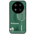 Coque noire taperso pour Magic 7 LITE et PRO avec motif badminton sport personnalise protection antichoc personnalisée