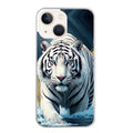 Coque taperso pour Iphone 15 et PRO PLUS PRO MAX avec motif tigre polaire protection antichoc personnalisée