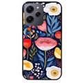 Coque noire taperso pour Redmi 12 4G et 5G avec motif fleur coquelicot protection antichoc personnalisée