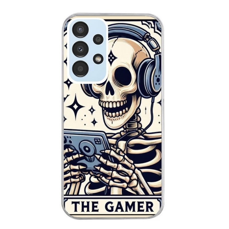 Coque taperso pour Galaxy A13 4G et 5G A23 A53 avec motif mort gamer protection antichoc personnalisée