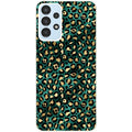 Coque taperso pour Galaxy A13 4G et 5G A23 A53 avec motif leopard vert protection antichoc personnalisée