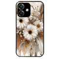 Coque noire taperso pour OPPO A40 avec motif dreamcatcher marguerite protection antichoc personnalisée