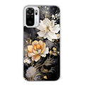 Coque taperso pour Redmi Note 10 4G 5G PRO 10S avec motif fleur blanche protection antichoc personnalisée