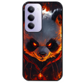 Coque noire taperso pour Redmi 15 4G et 5G avec motif panda very angry protection antichoc personnalisée