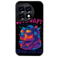Coque noire taperso pour OnePlus 11 et 12 avec motif capybara club protection antichoc personnalisée