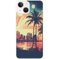 Coque taperso pour Iphone 15 et PRO PLUS PRO MAX avec motif hawaii retro protection antichoc personnalisée