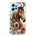 Coque taperso pour Redmi Note 12 4G 5G PRO 4G avec motif cheval automne protection antichoc personnalisée