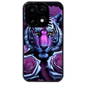 Coque noire taperso pour OnePlus 15 avec motif tigre uv style manga protection antichoc personnalisée