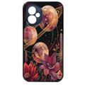 Coque noire taperso pour Honor 400 et Lite Pro Smart avec motif astro et fleurs protection antichoc personnalisée