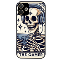 Coque noire taperso pour OPPO A5 PRO 4G et 5G avec motif mort gamer protection antichoc personnalisée