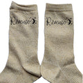 Chaussettes paillettes doré motif rëveuse