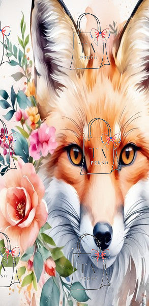 Renard fox fleur