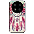 Coque noire taperso pour Magic 7 LITE et PRO avec motif dreamcatcher et papillon protection antichoc personnalisée