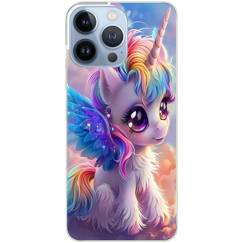 Coque taperso pour Iphone 11 et PRO PRO MAX avec motif licorne style anime protection antichoc personnalisée