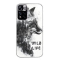 Coque taperso pour Redmi Note 11 4G PRO 5G 11S avec motif renard fox wild protection antichoc personnalisée