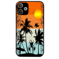 Coque noire taperso pour OPPO A5 PRO 4G et 5G avec motif hawai sun protection antichoc personnalisée