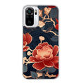Coque taperso pour Redmi Note 10 4G 5G PRO 10S avec motif fleur japan protection antichoc personnalisée