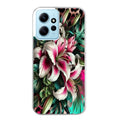 Coque taperso pour Redmi Note 12 4G 5G PRO 4G avec motif leopard hibiscus protection antichoc personnalisée