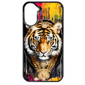 Coque noire taperso pour POCO C71 4G avec motif tigre style hip hop protection antichoc personnalisée