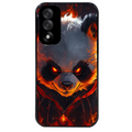 Coque noire taperso pour OnePlus Nord 5 avec motif panda very angry protection antichoc personnalisée