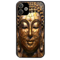 Coque noire taperso pour OPPO A5 PRO 4G et 5G avec motif bouddha et mosaique protection antichoc personnalisée
