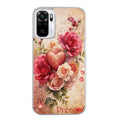 Coque taperso pour Redmi Note 10 4G 5G PRO 10S avec motif coeur vintage et initiales personnalisee protection antichoc personnalisée