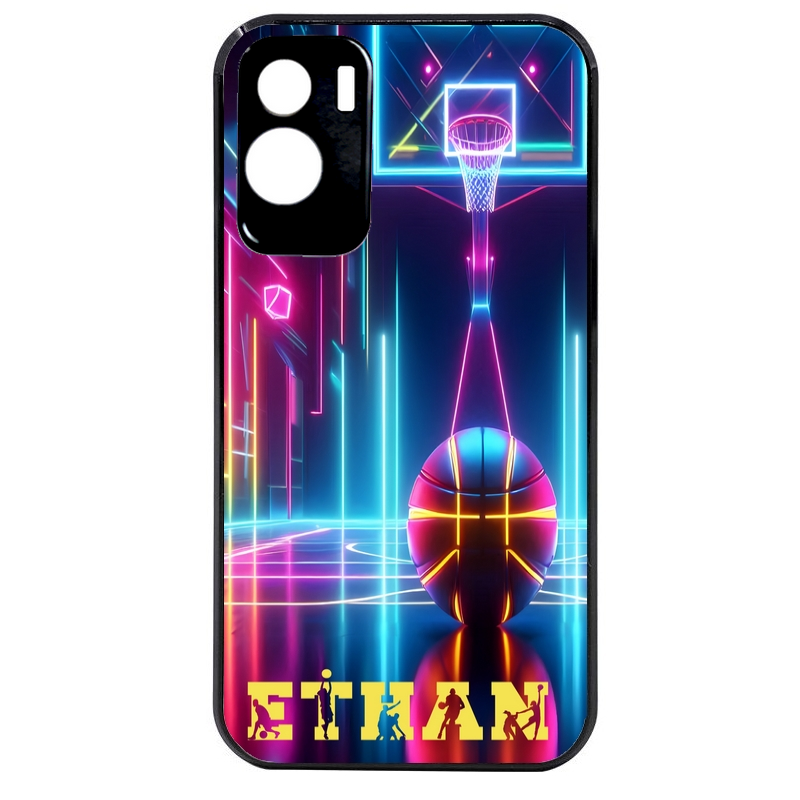 Coque noire taperso pour Honor 70 LITE 90 et LITE avec motif basket electro personnalisee protection antichoc personnalisée