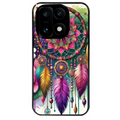 Coque noire taperso pour OnePlus 15 avec motif dreamcatcher et mandala protection antichoc personnalisée