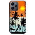 Coque noire taperso pour Redmi 12 4G et 5G avec motif hawai sun protection antichoc personnalisée