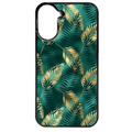 Coque noire taperso pour Redmi A5 4G avec motif palmier vert protection antichoc personnalisée