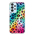 Coque taperso pour Galaxy A13 4G et 5G A23 A53 avec motif leopard arc protection antichoc personnalisée