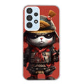 Coque taperso pour Galaxy A13 4G et 5G A23 A53 avec motif panda et samourai protection antichoc personnalisée