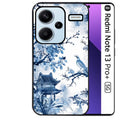 Coque noire taperso pour Redmi Note 13 PRO PLUS 5G avec motif japan art protection antichoc personnalisée