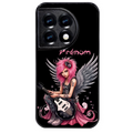 Coque noire taperso pour OnePlus 11 et 12 avec motif fee rock personnalisee protection antichoc personnalisée