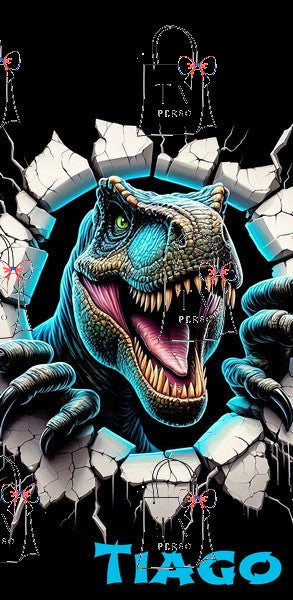 Dino bleu