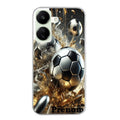 Coque taperso pour POCO C65 4G avec motif foot controle personnalisee protection antichoc personnalisée