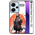Coque noire taperso pour Redmi Note 13 PRO PLUS 5G avec motif anime chat japan personnalise protection antichoc personnalisée