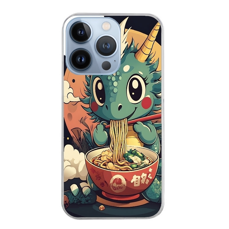 Coque taperso pour Iphone 11 et PRO PRO MAX avec motif dragon ramen 1 protection antichoc personnalisée