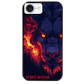 Coque noire taperso pour Iphone 17 17E AIR MAX PRO avec motif lion anime protection antichoc personnalisée