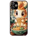 Coque noire taperso pour OPPO A5 PRO 4G et 5G avec motif dragon ramen 3 protection antichoc personnalisée