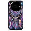 Coque noire taperso pour Redmi A3 avec motif dreamcatcher et lune protection antichoc personnalisée