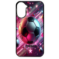Coque noire taperso pour Redmi A5 4G avec motif foot etoile personnalisee protection antichoc personnalisée